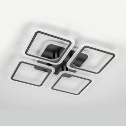 Citilux Марсель Смарт CL232A145E RGB Умная люстра Чёрная