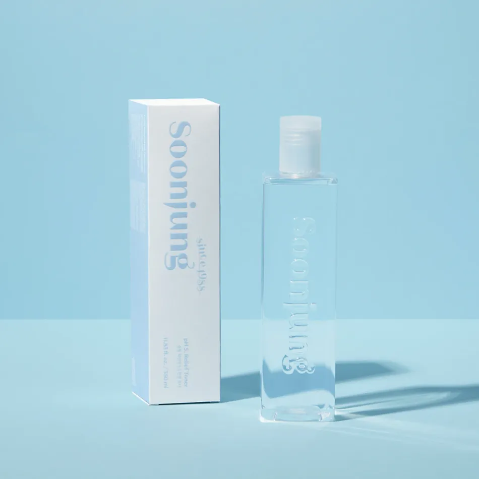 Охлаждающий гипоаллергенный тоник Etude House SoonJung pH 5.5 Relief Toner 200 мл