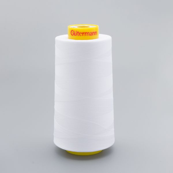 Нитка Gutermann Mara 150 (5000 метров), 1 боб., особо тонкая | _800 белый (Arta 001)