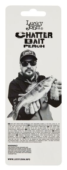 Чаттербейт Lucky John CHATTERBAIT PERCH 18.0г 008