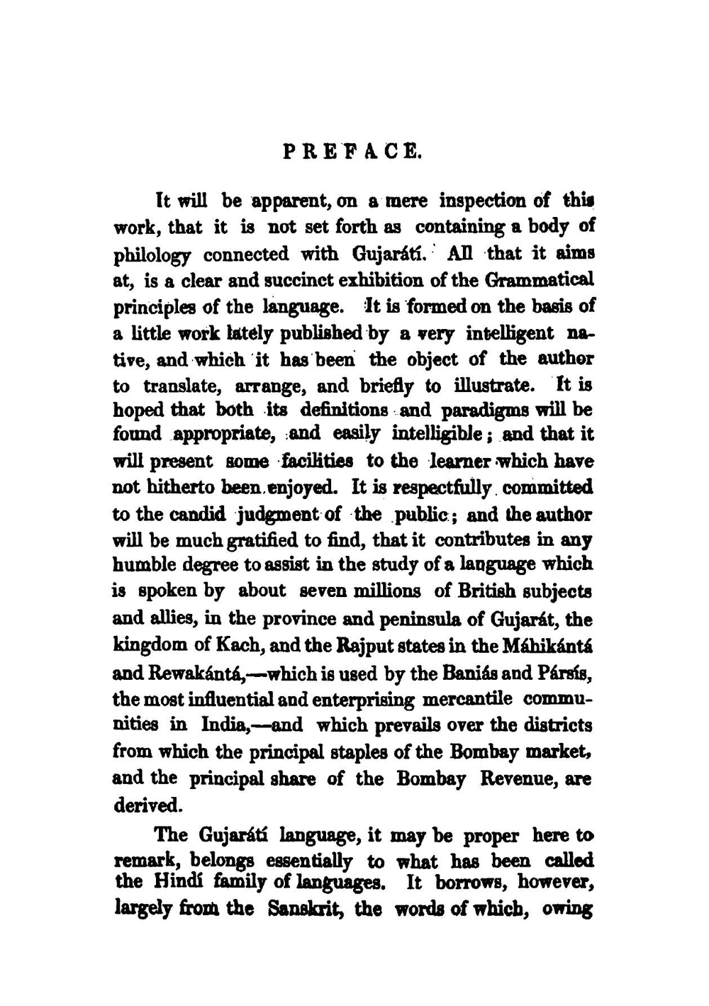 The principles of Gujarati grammar, comprising the substance of a Gujarati grammar | Gangadhar Shastri Phadake