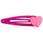 Заколки для волос НАБОР 6 шт., 5 см, клик-клак, с декоративными элементами, разные цвета, MONTE VITA, 457089