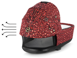 Коляска для новорожденных Cybex Priam IV Chrome Brown Rockstar