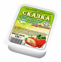 Десерт творожный "Сказка" 7% 150г. Клубника Милкавита