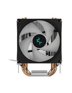 DEEPCOOL AG300 LED LGA1700/1200/115X/AM5/AM4 (36шт/кор, TDP 150Вт, PWM, Multi-Color LED Lighting, Fan 92mm, 3 тепл. Трубки прямого контакта) RET