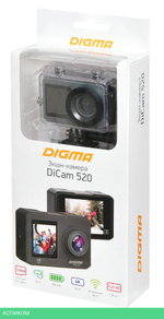 Экшн-камера Digma DiCam 520