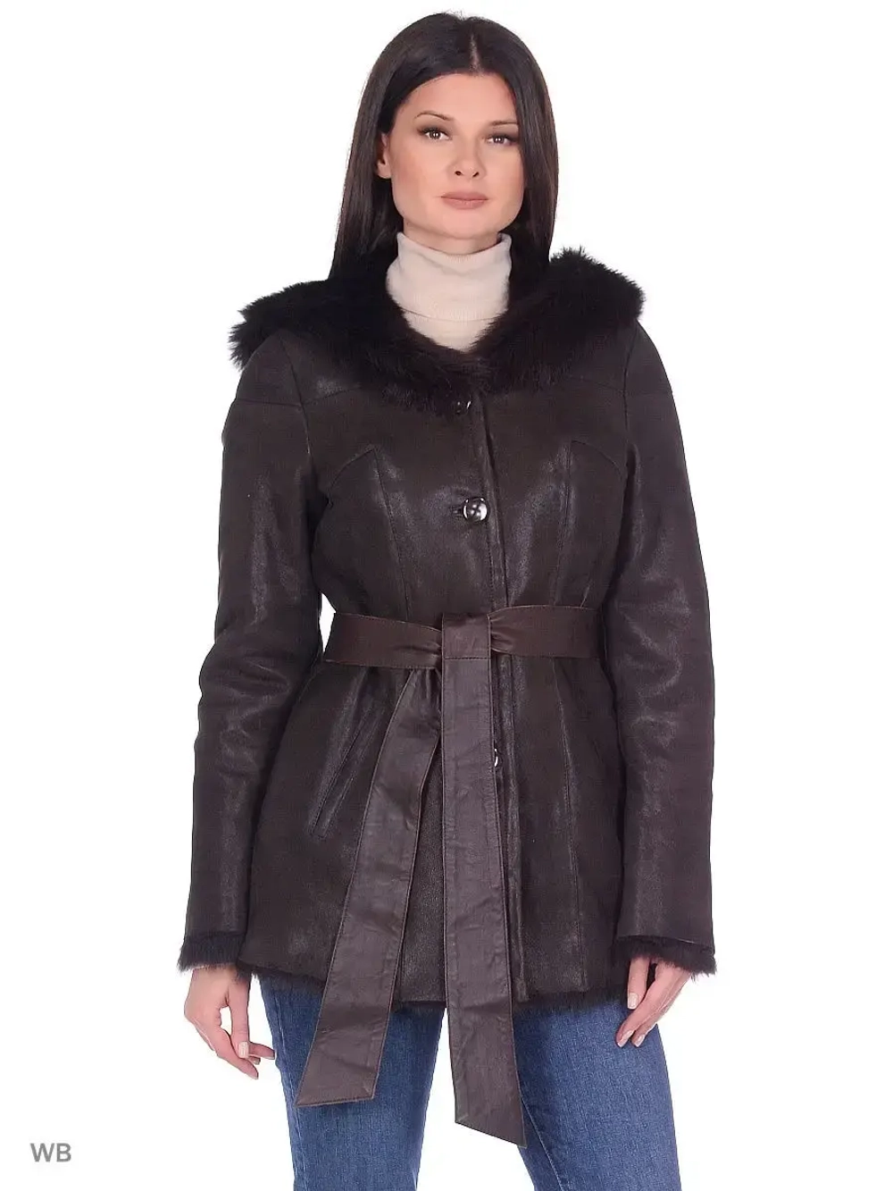 дубленка женская натуральная Турция