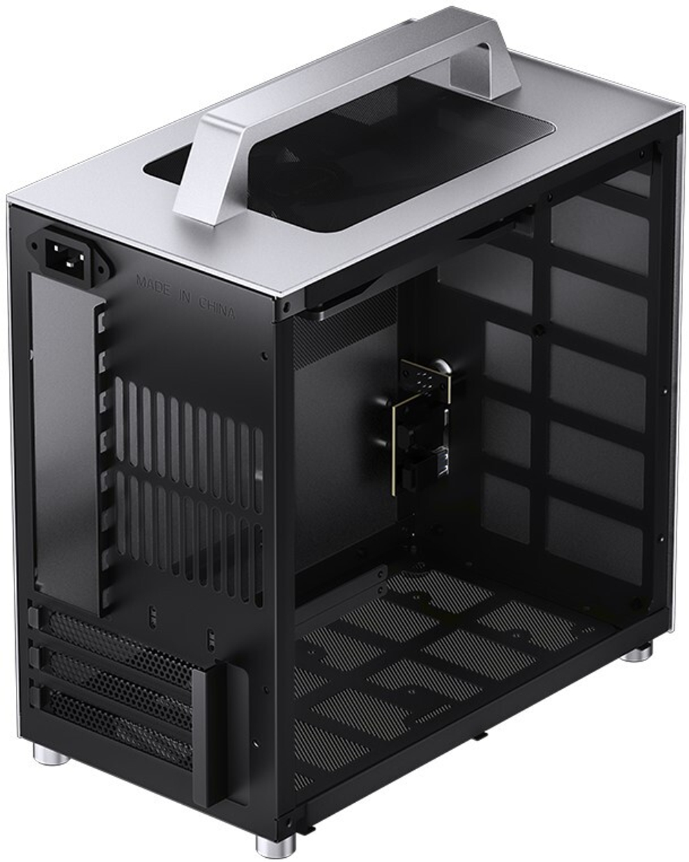 Корпус mini-ITX JONSBO T8 PLUS Silver