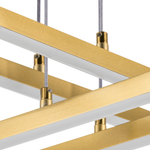 739123 Люстра PALLA 50W LED 1920LM ЗОЛОТО 3000-6000K