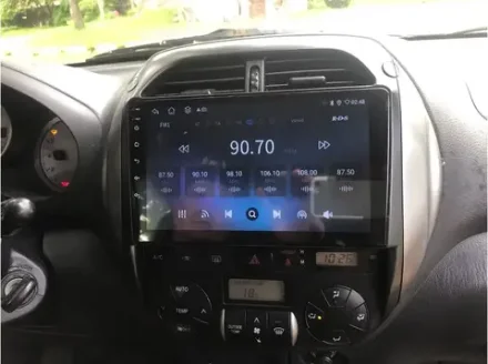 Магнитола для Toyota RAV4 2 2003-2005 - Teyes CC3 монитор 9" QLED на Android 10, ТОП процессор, 4Гб+32Гб, CarPlay, 4G SIM-слот