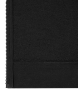 Флисовое худи на молнии ESSENTIAL Cotton Fleece FZ Hoodie, черный