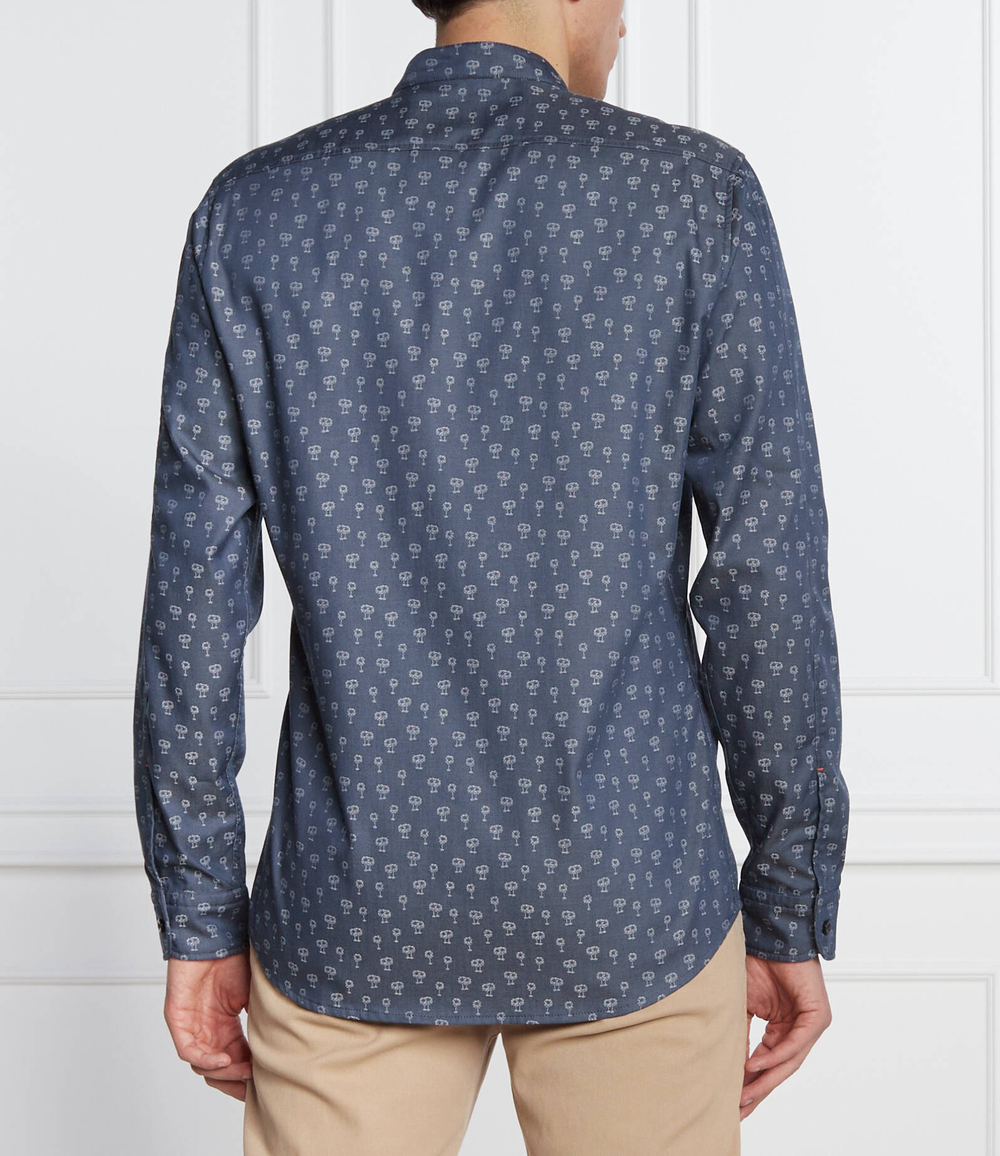 рубашка race BOSS ORANGE - темно-синий(50472224)