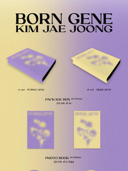 Альбом KIM JAE JOONG - BORN GENE 3rd Album B Version - BEIGE GENE
