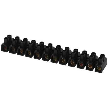 Зажим винтовой ЭРА NO-225-516 изолированный ЗВИ-нг 60А 4.0-25 мм2 12 пар чёрный