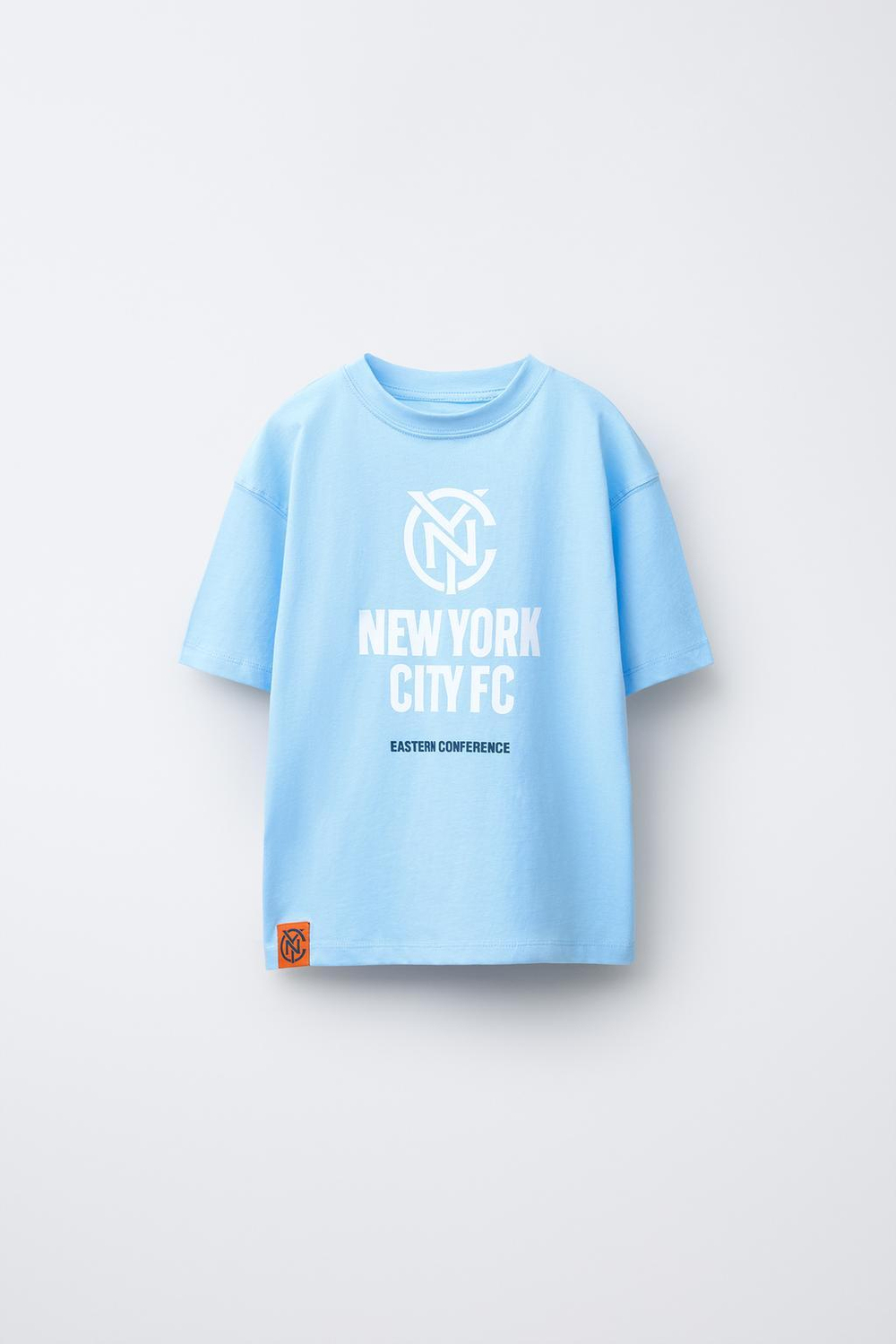 ZARA ФУТБОЛКА NEW YORK CITY MLS ©, ГОЛУБОЙ