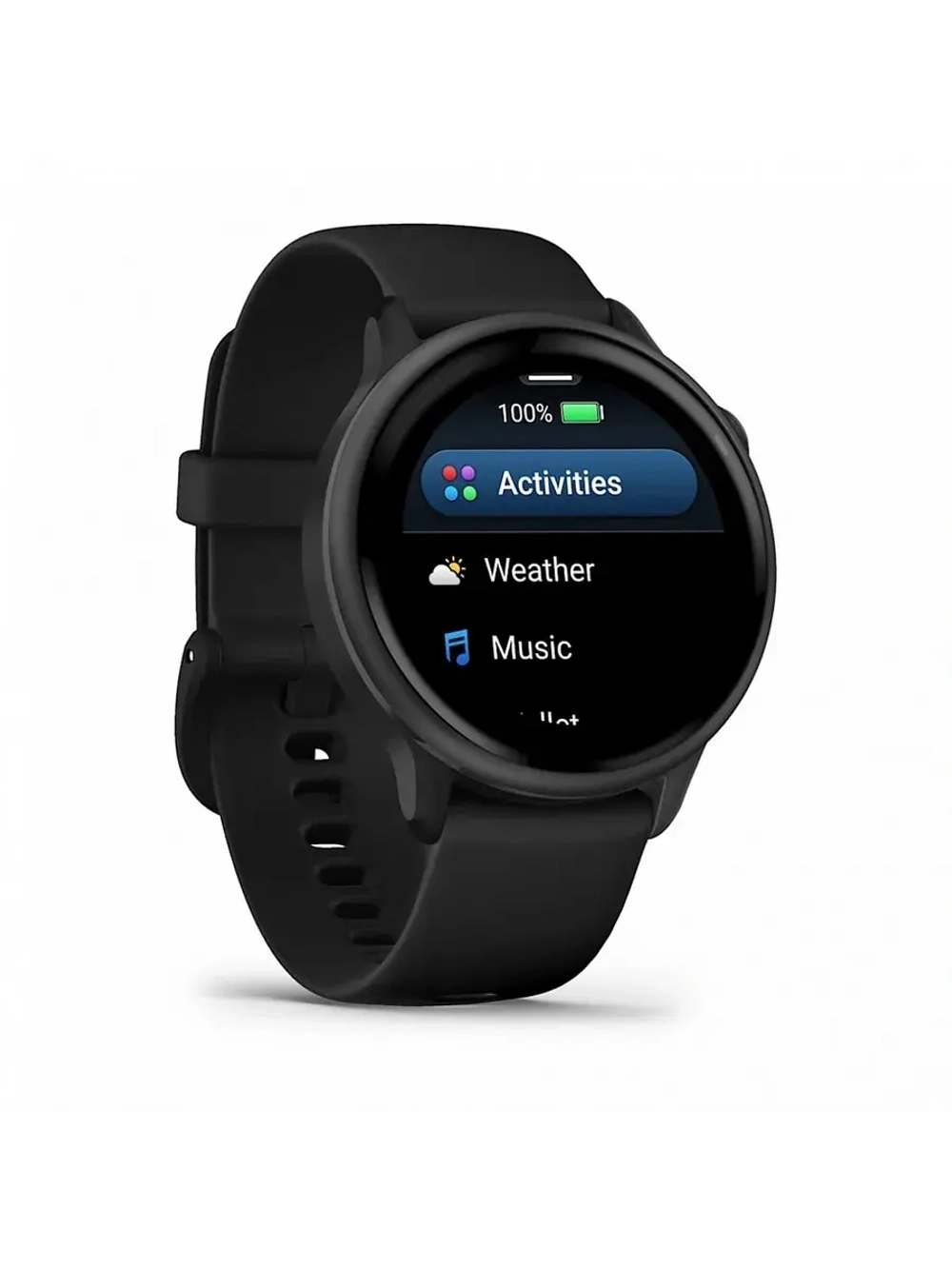 Умные часы Garmin Vivoactive 6 Slate with Black Band (010-02985-40)