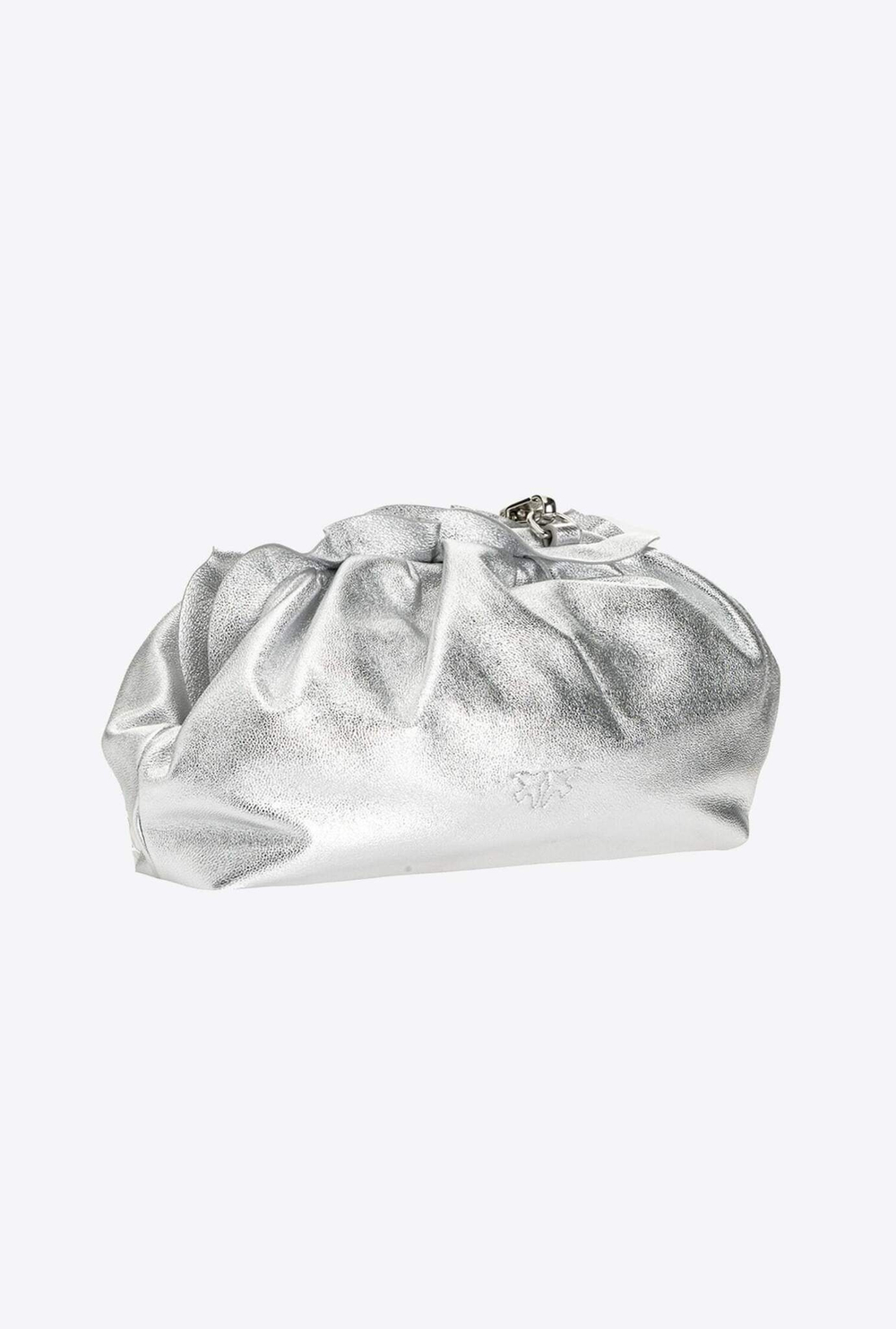 MINI CHAIN CLUTCH BAG FRAIMED - laminated