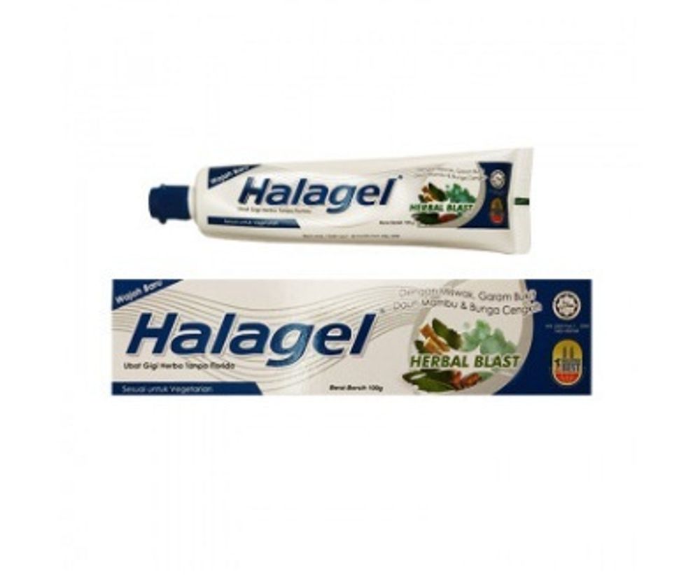 Зубная паста (Гель) Halagel Травяная Herbal Blast, 100 г