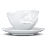 Чайная пара happy, 200 мл, белая