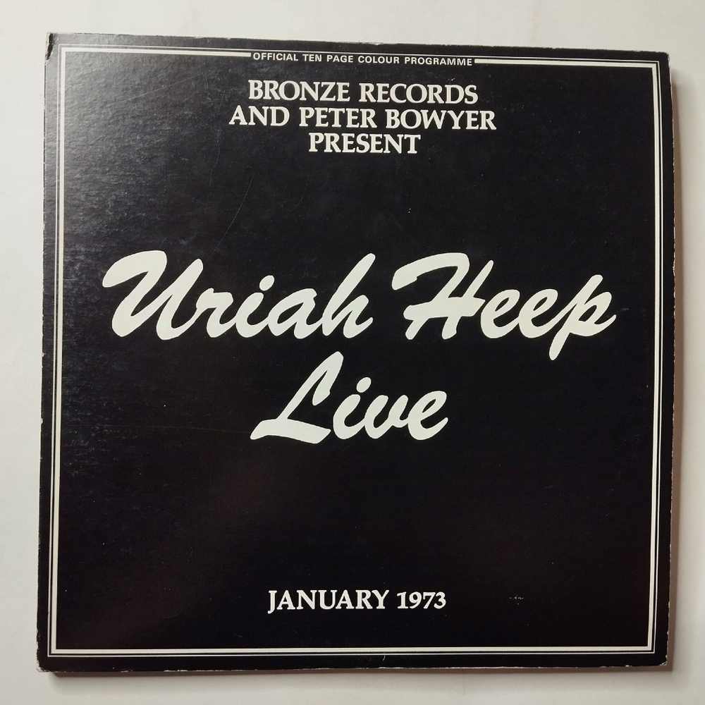 Винтажная виниловая пластинка LP Uriah Heep Live (Japan 1975) (No Obi) Sweet Lorraine