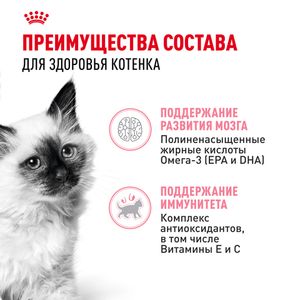 Пауч Royal Canin Kitten Jelly для котят в период второй фазы роста в возрасте до 12 месяцев, кусочки в желе