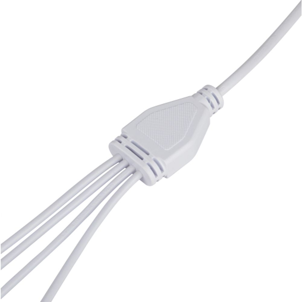 Разветвитель сетевой для линейных светильников ЭРА 4х IEC C7 2pin 2m для подключения 4 светильников