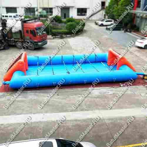 Надувное футбольное поле "Кикер" 12*6*2 м