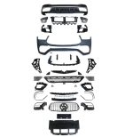 Обвес в стиле GLE63 AMG для Mercedes-Benz W167 2020+ АМГ Мерседес Бенц ГЛЕ класс