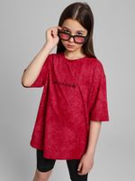 Фуфайка (футболка) для девочки Сидней-1 Виотекс БОРДОВЫЙ