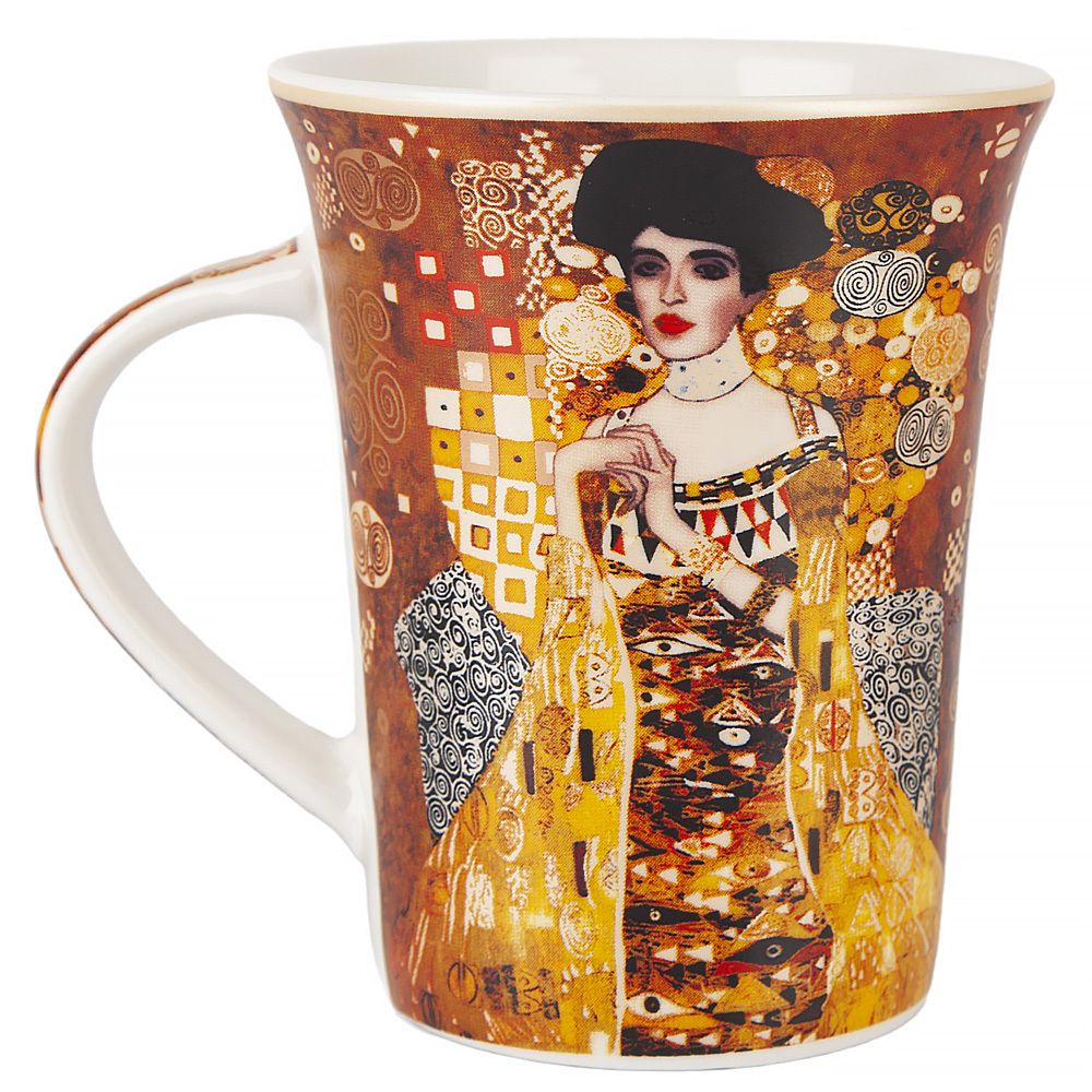 Кружка фарфоровая "Klimt" v= 320 мл (подарочная упаковка)