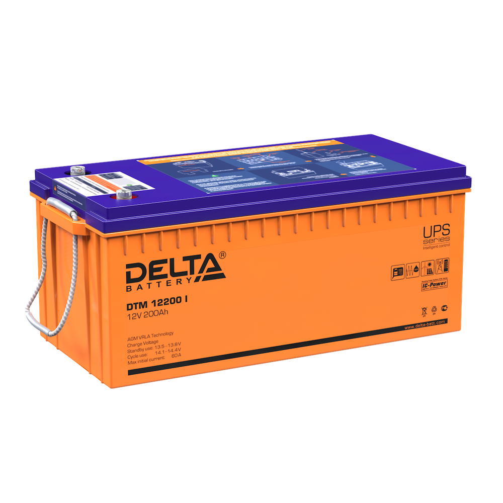 Аккумулятор DELTA DTM 12200 I
