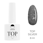 Топ для гель-лака LunaLine светоотражающий Silver 8 мл