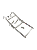 Трап складной 3 ступени, нержавеющая сталь (3030)