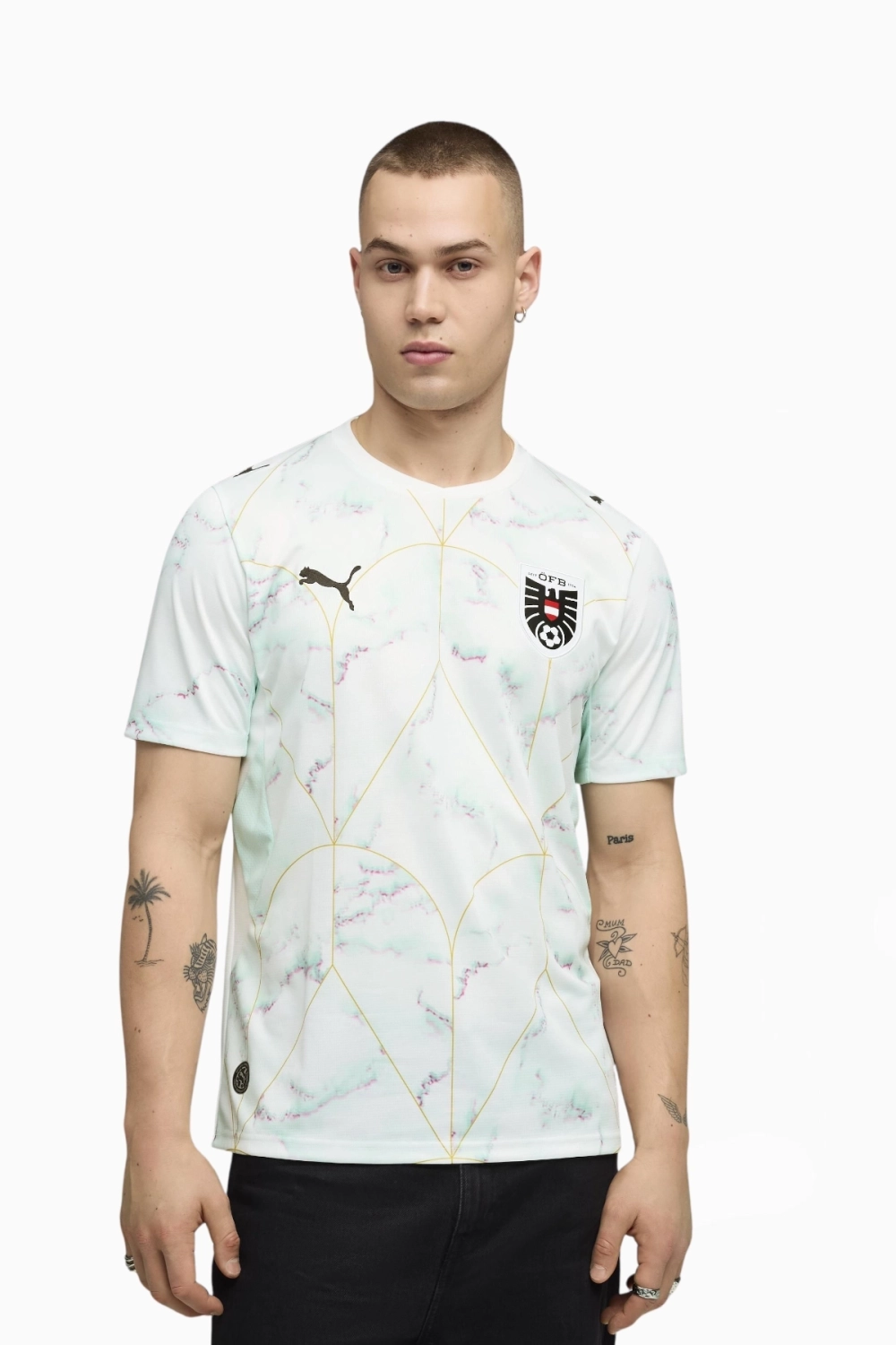 Футболка Puma Австрия 2026 Away - белый