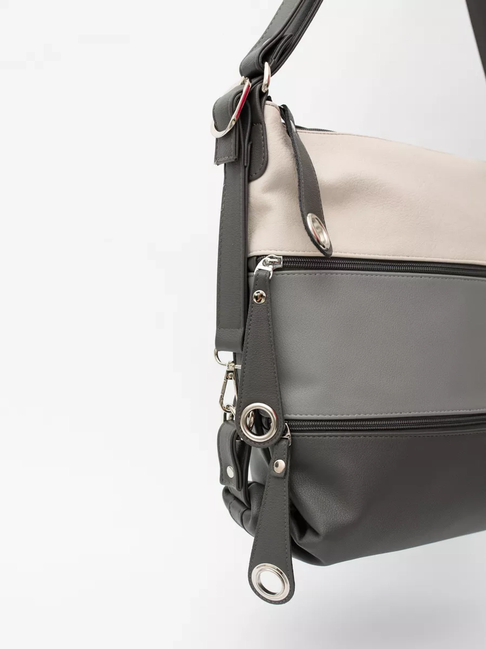 Сумка рюкзак через плечо большая шоппер