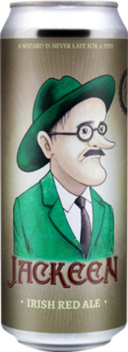 Пиво Боксин Визард Бревери Джэкин / Boxing Wizard Brewery Jackeen 0.45 - банка