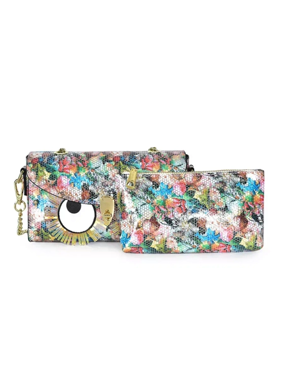 Сумка 2 в 1 клатч косметичка для подростка сумочка на плечо