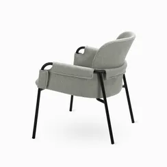 Лаунж-кресло Lok, серое