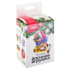 Oyuncaq Rəngləmə 3D Lori Yeni İl "Мишка на санках"