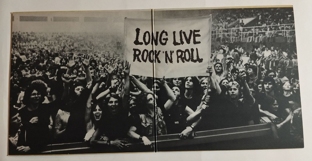 Винтажная виниловая пластинка LP Rainbow Long Live Rock N Roll (Japan 1978) (No Obi)