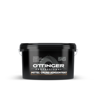 Грунт-концентрат акриловый OTTINGER MittelGrund Konzentrat универсальный 1:4 5кг