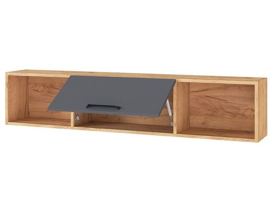 Кабинет КВАРТЕТ-13 (4) дуб крафт золотой / графит серый