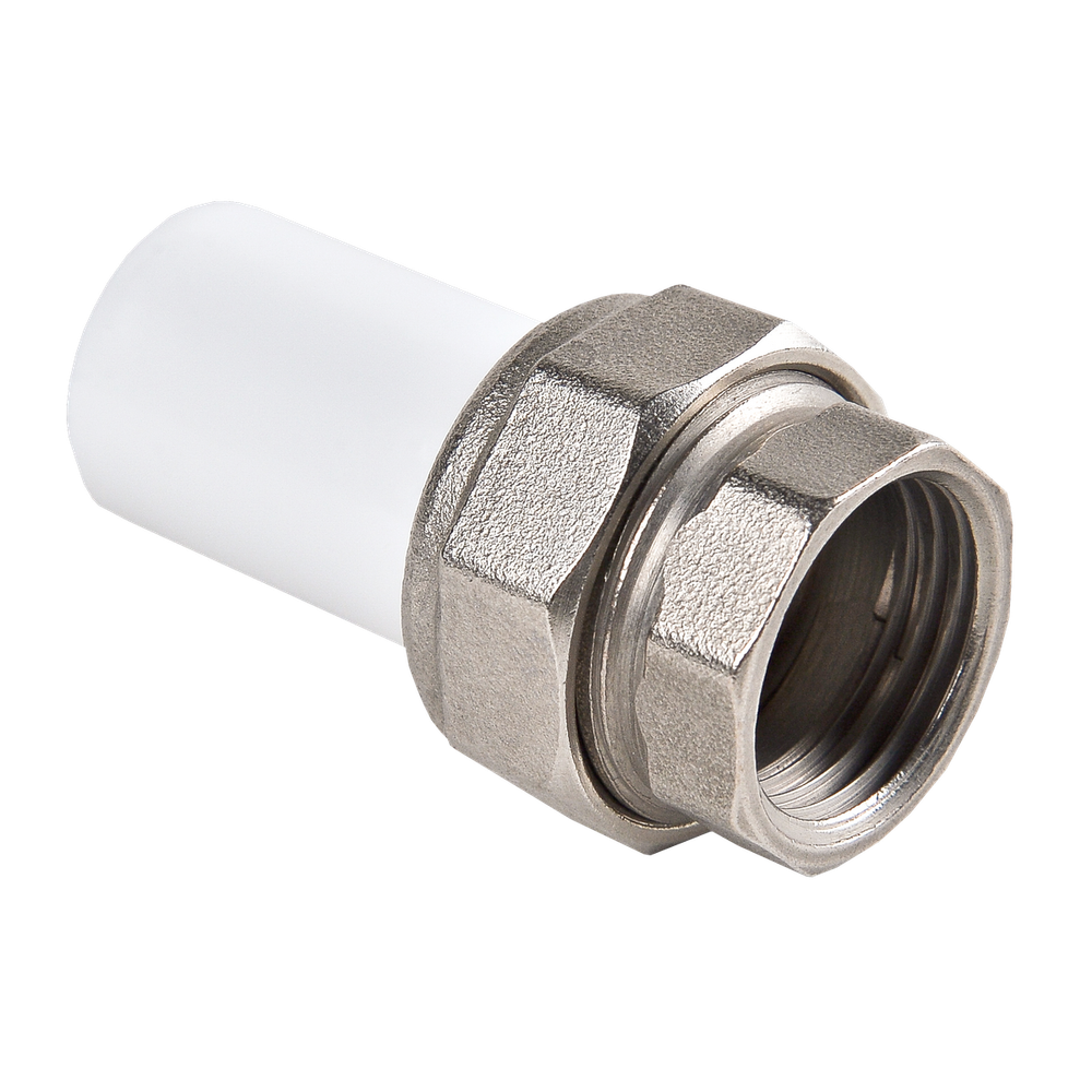 Муфта ППР комбинированная разъемная внутренняя резьба d25-3/4" 10076