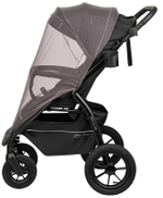 Детская прогулочная коляска Indigo Epica XL Air с сумкой 2025 черный