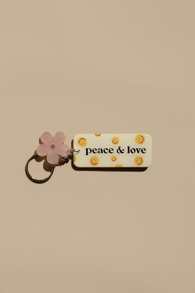 Брелок PEACE&amp;LOVE №1 / Veter Magazine