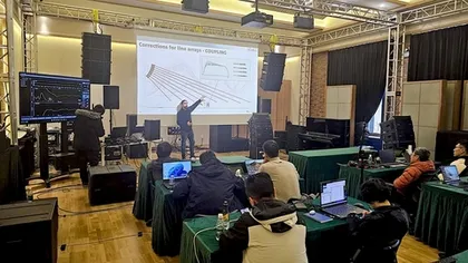 Компания dBTechnologies проводит эксклюзивное обучение операторов VIO в Пекине, Китай