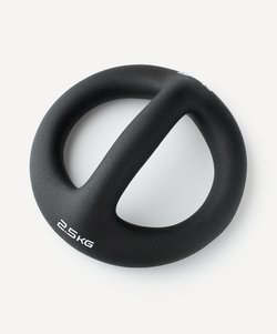 Гантели-упоры для отжиманий DB-801 2,5 кг, черный