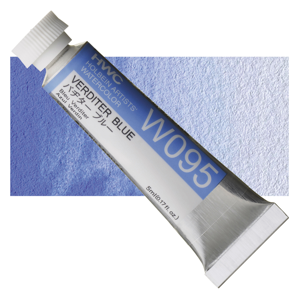 Акварель Holbein 5 мл. 095 [A] Verditer Blue