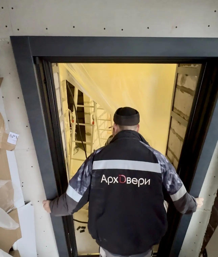 Установка входных дверей от АрхДвери