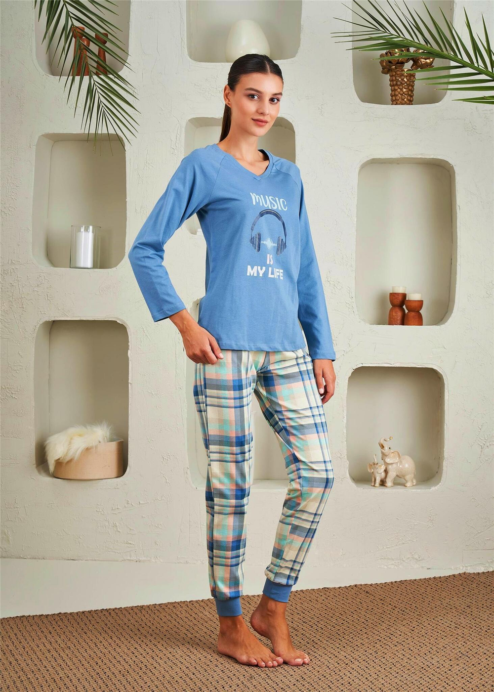 RELAX MODE - Женская пижама с брюками - 10748